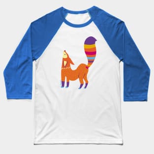 Zorro coyote Alebrije #1 Baseball T-Shirt